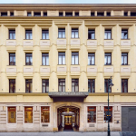 façade de l'hôtel Prague marathon